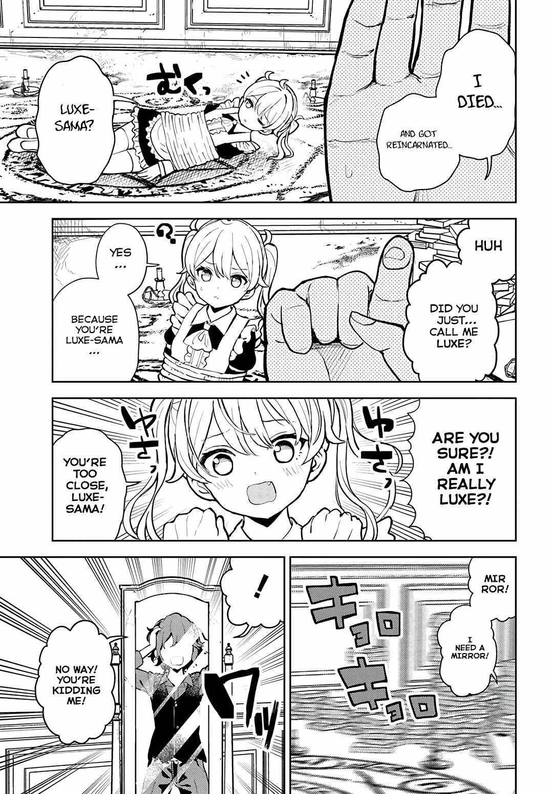 I Was Reincarnated as the Villain With Evil Eyes, so I Aim to Be a Mob Character Chapter 1 - Page 3