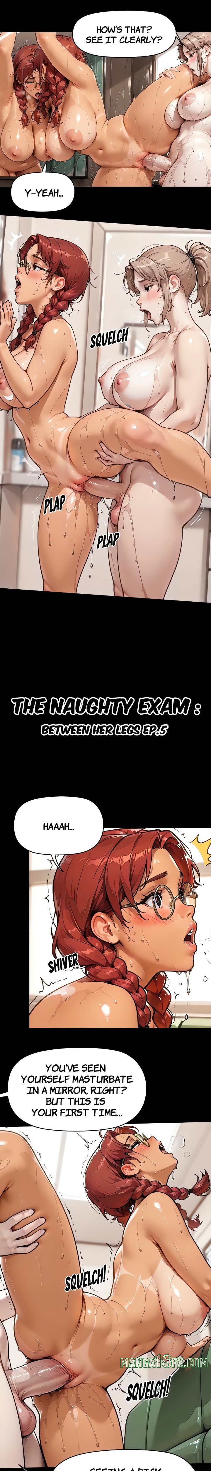 THE NAUGHTY EXAM꞉ Between Her Legs (Uncensored) Chapter 5 - Page 1