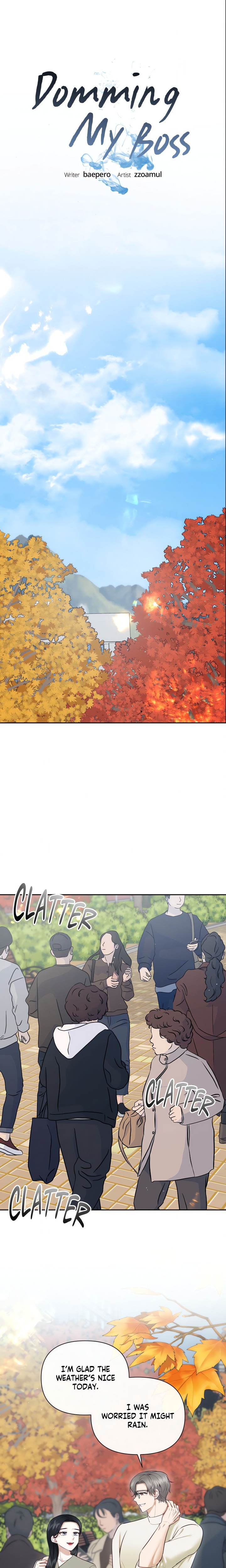 Domming My Boss Chapter 44 - Page 1