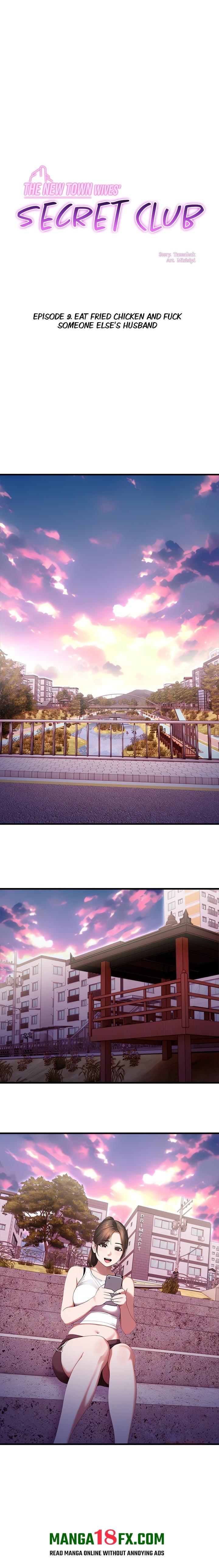 The New Town Wives’ Secret Club Chapter 9 - Page 1