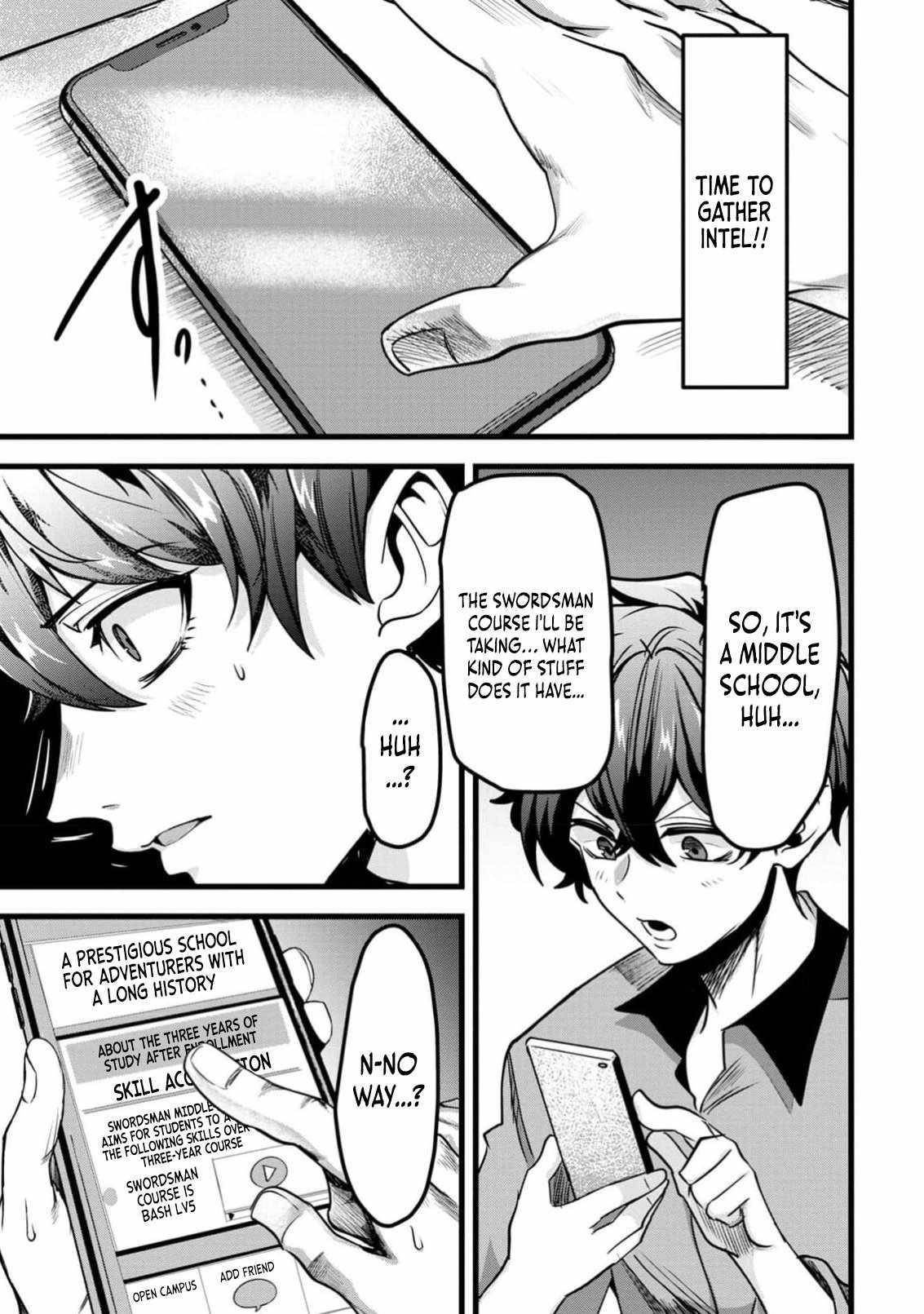 Reincarnation of the Online Game Addict ~ I Can’t Use the Overpowered Fists That Made Me the Fist King, so Now I Swing a Club for Eight Hours a Day Chapter 1 - Page 20