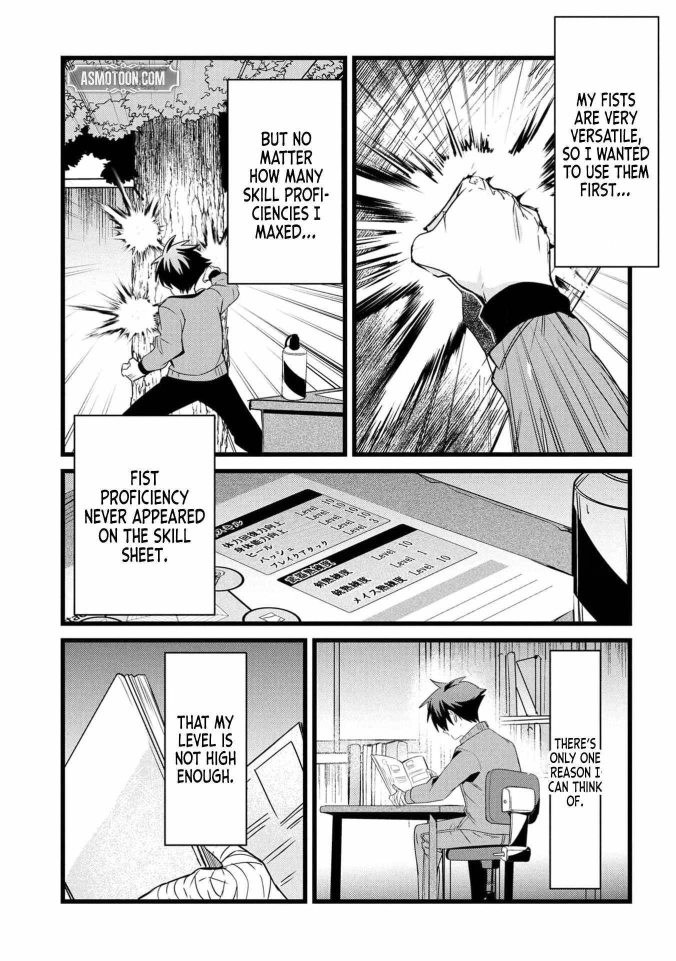 Reincarnation of the Online Game Addict ~ I Can’t Use the Overpowered Fists That Made Me the Fist King, so Now I Swing a Club for Eight Hours a Day Chapter 13 - Page 6