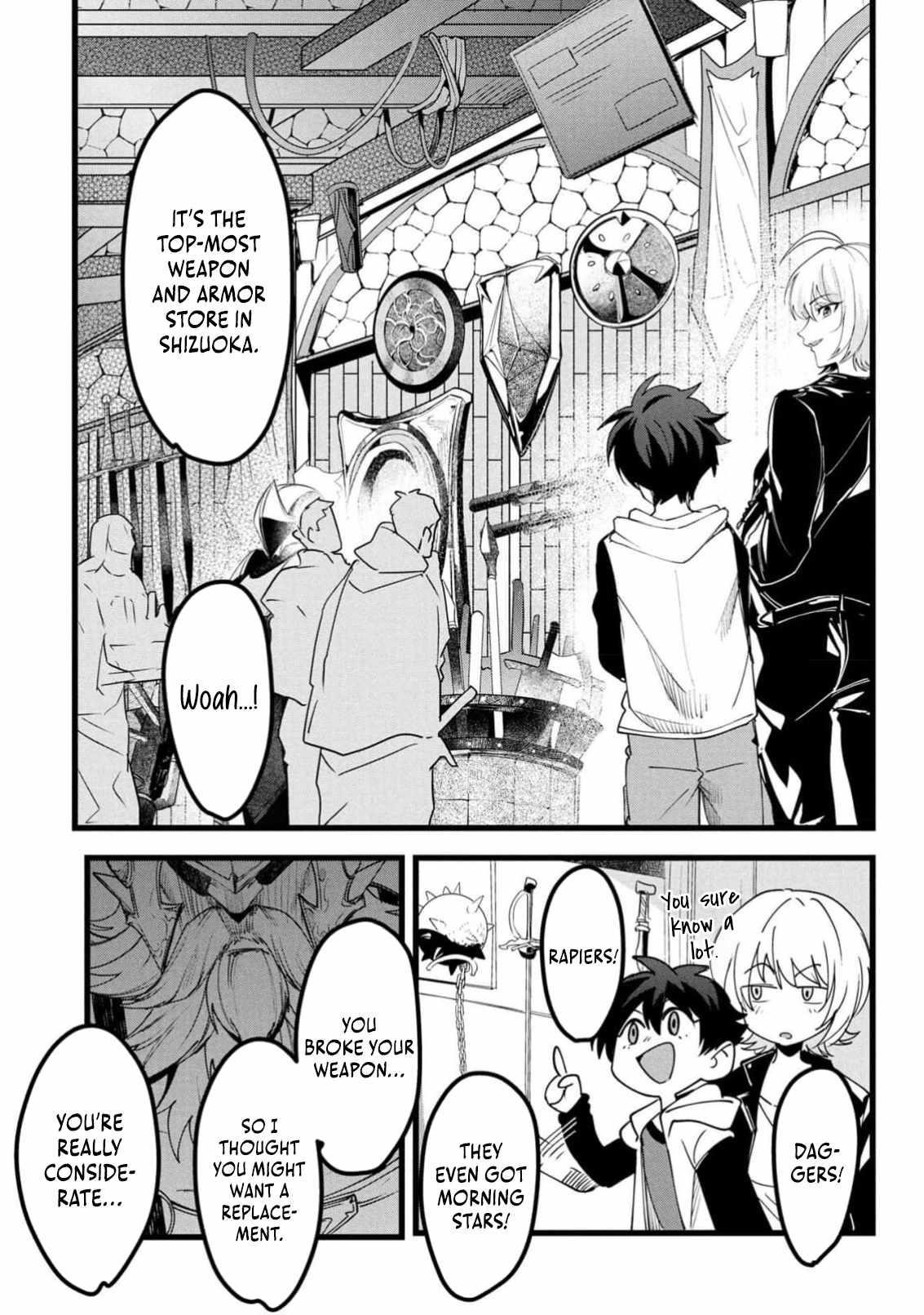 Reincarnation of the Online Game Addict ~ I Can’t Use the Overpowered Fists That Made Me the Fist King, so Now I Swing a Club for Eight Hours a Day Chapter 9 - Page 13