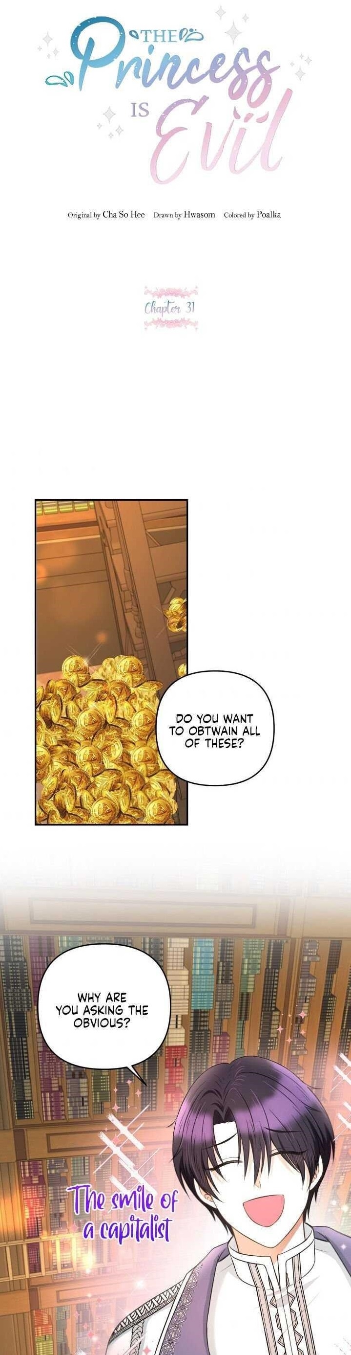 The Princess Is Evil Chapter 31 - Page 1