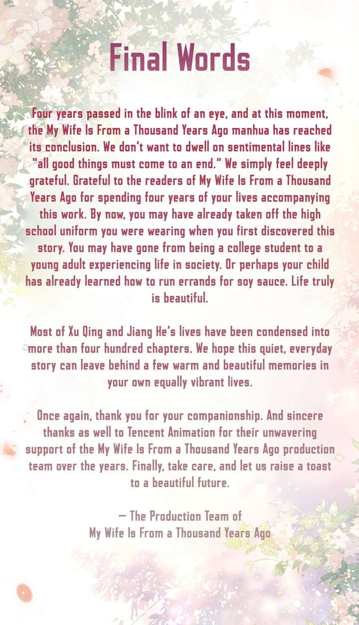 My Wife Is From a Thousand Years Ago Chapter 456 - Page 56