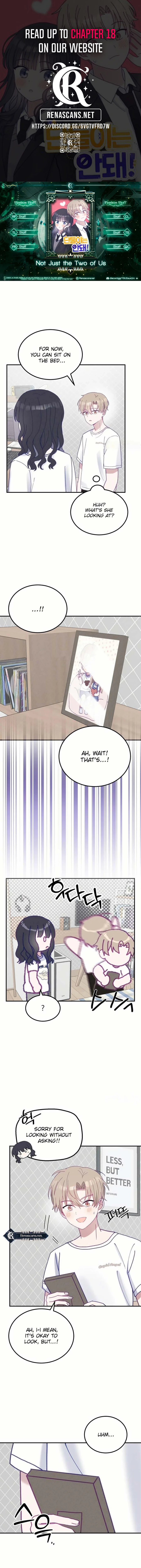 Not Just the Two of Us Chapter 11 - Page 1