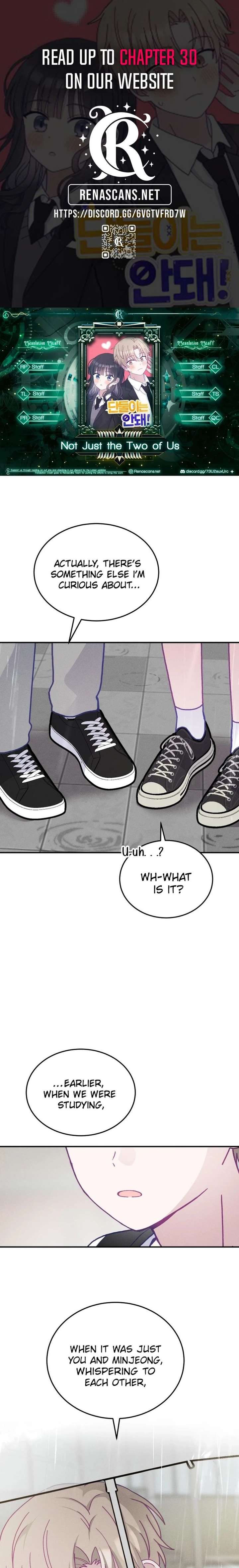 Not Just the Two of Us Chapter 22 - Page 1