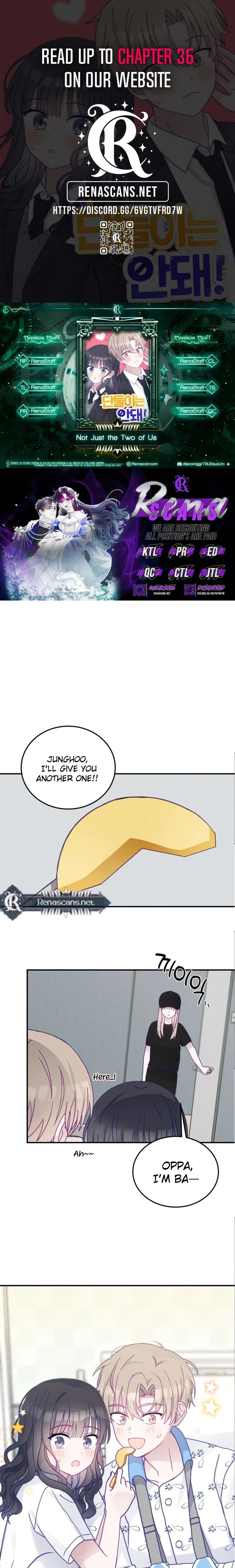 Not Just the Two of Us Chapter 27 - Page 1