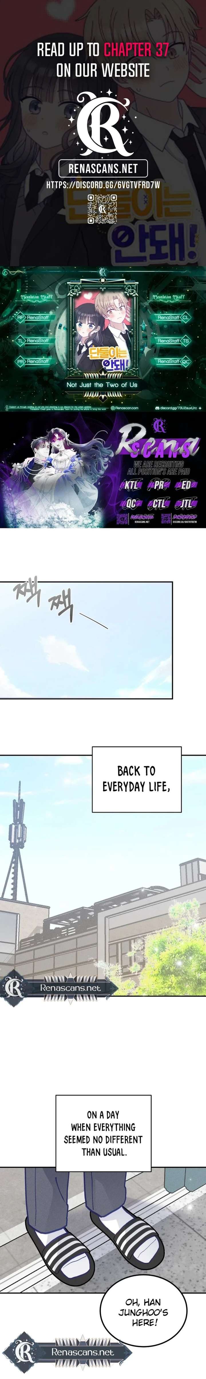 Not Just the Two of Us Chapter 28 - Page 1