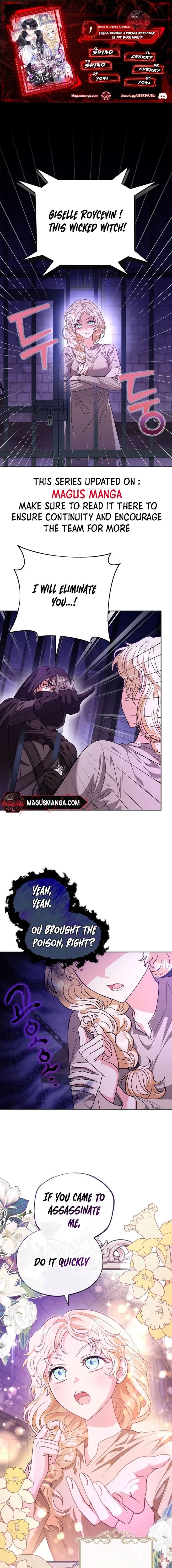 I Will Become the Villain’s Poison Detector Chapter 1 - Page 1