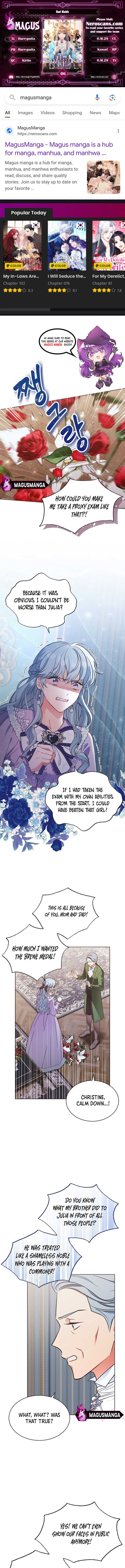 The Wicked Ladies in Waiting Chapter 6 - Page 1