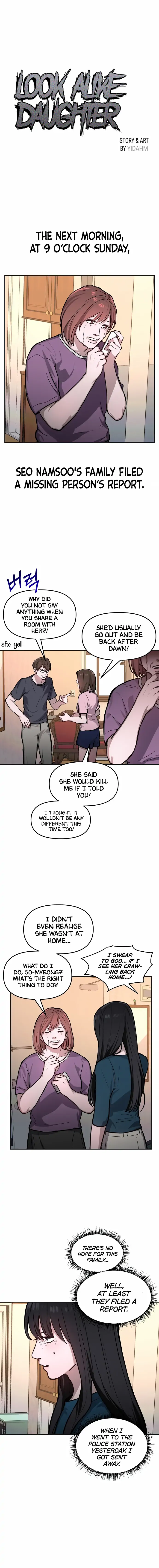 Look-Alike Daughter Chapter 23 - Page 1