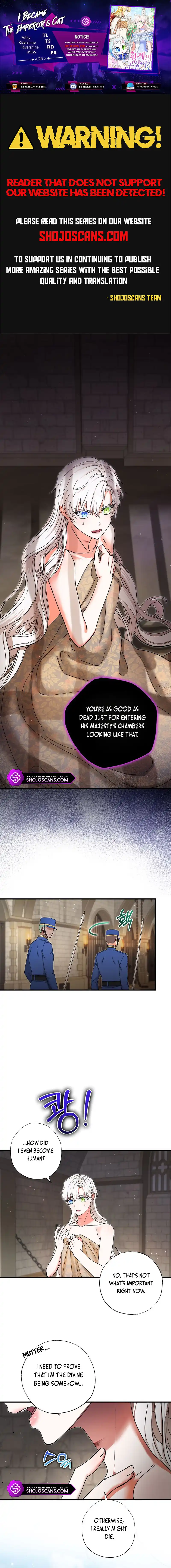 I Became the Emperor’s Cat Chapter 24 - Page 1