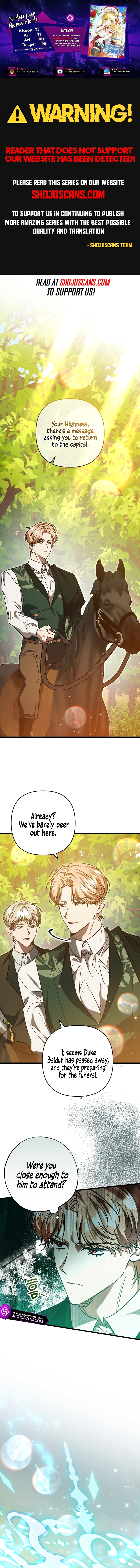 The hero proposed to me Chapter 27 - Page 1