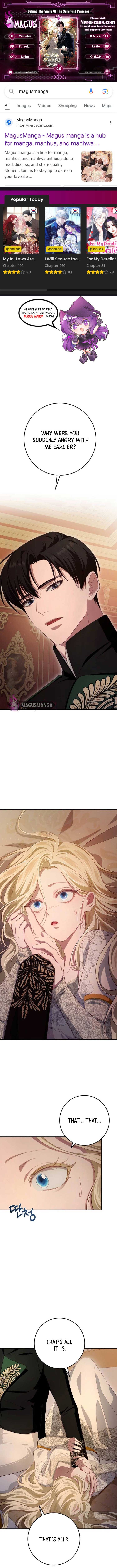 Beneath the Surviving Princess Joyful Facade Chapter 26 - Page 1