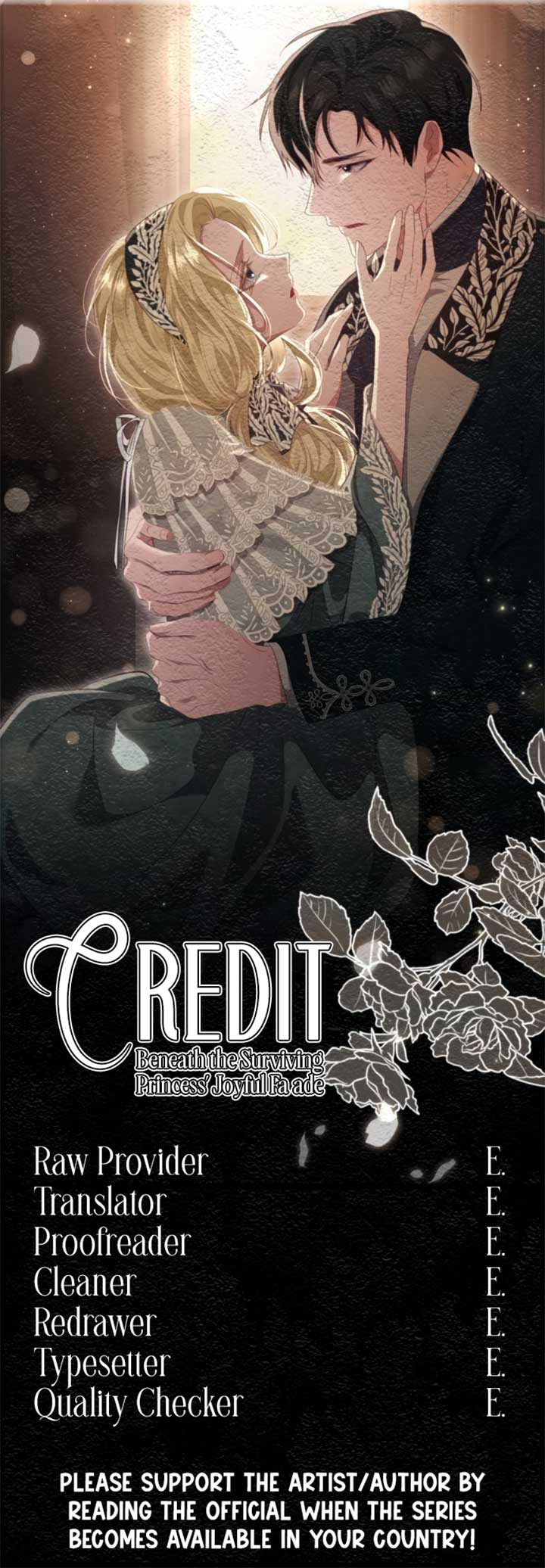 Beneath the Surviving Princess Joyful Facade Chapter 33 - Page 1