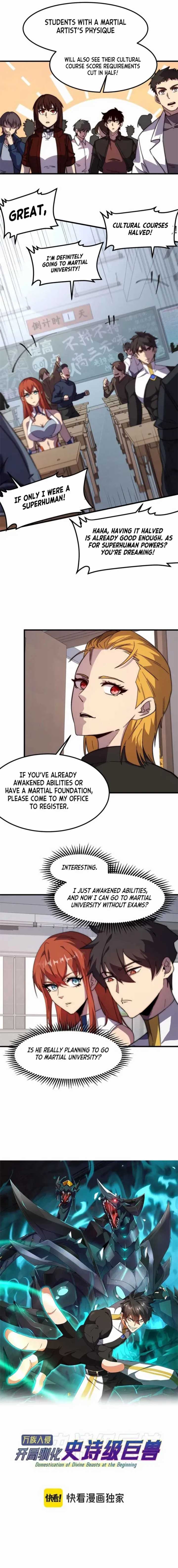 Domestication of Divine Beasts at the Beginning Chapter 1 - Page 9