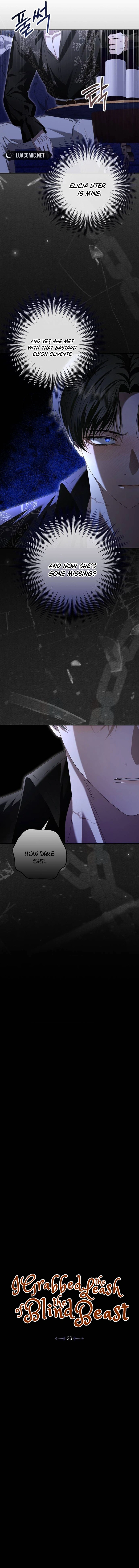 I Grabbed The Leash Of The Blind Beast Chapter 36 - Page 4