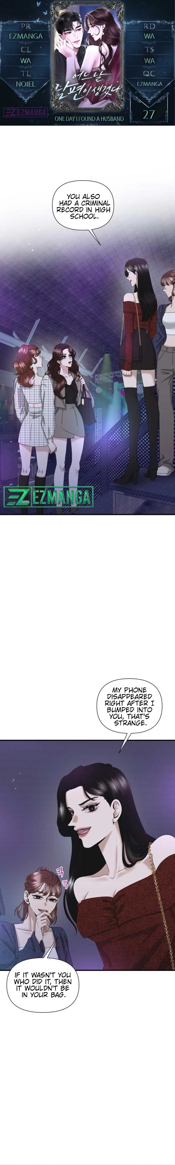 One Day I Found a Husband Chapter 27 - Page 1