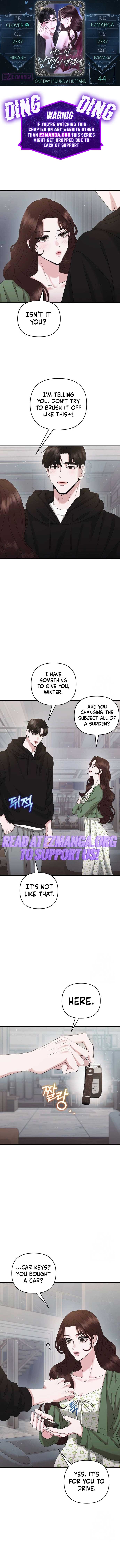 One Day I Found a Husband Chapter 44 - Page 1