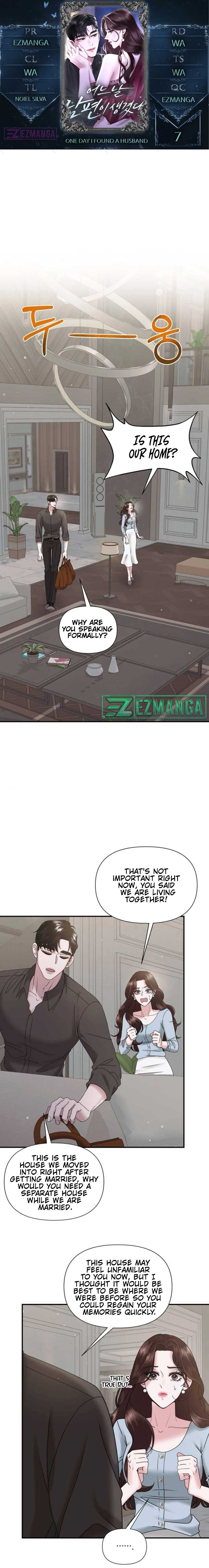 One Day I Found a Husband Chapter 7 - Page 1