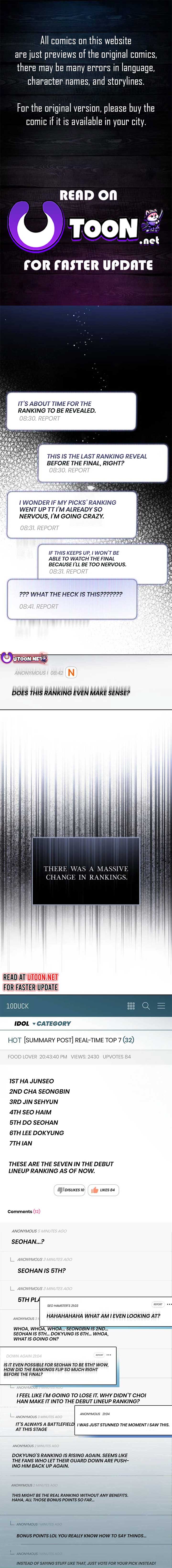 I Became the Youngest Member of Top Idol Chapter 42 - Page 1