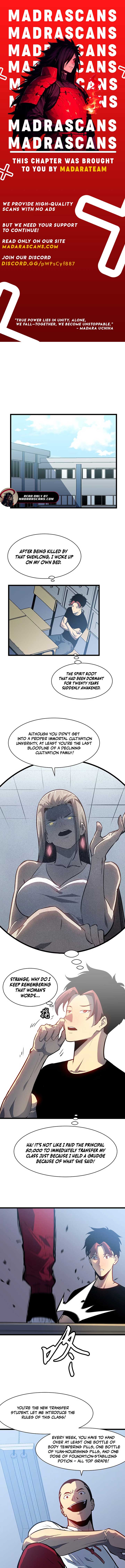 Prepaid Dragon King Tanks Everything! Chapter 2 - Page 1