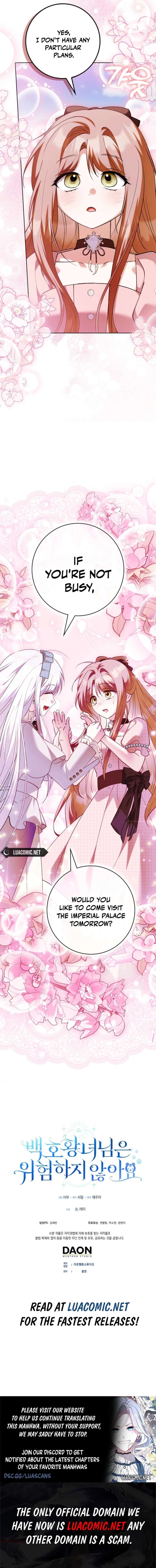 The White Tiger Princess is Not in Danger Chapter 30 - Page 21