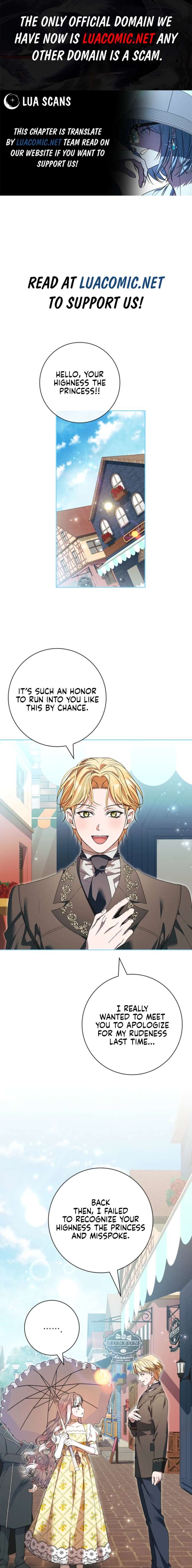 I Adopted a Villainous Dad Chapter 105 - Page 1