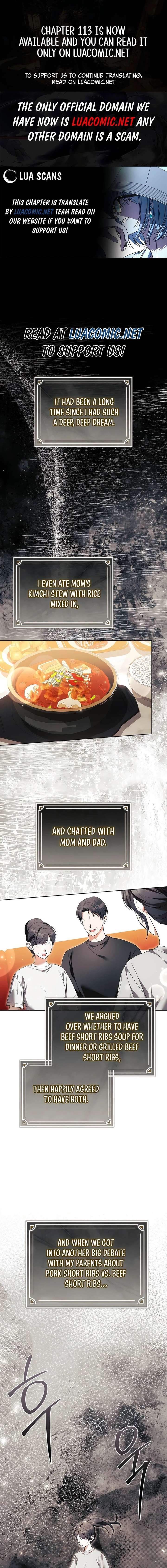 I Adopted a Villainous Dad Chapter 110 - Page 1