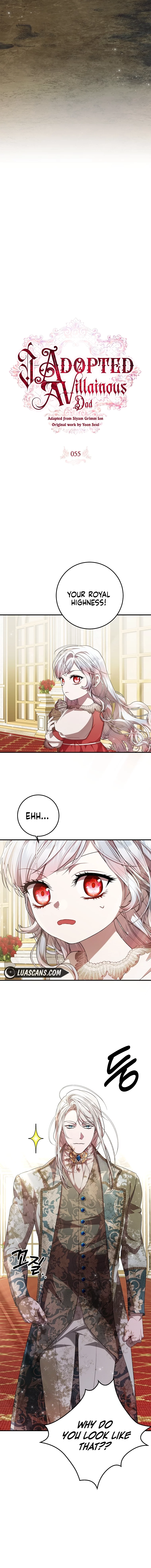 I Adopted a Villainous Dad Chapter 55 - Page 4
