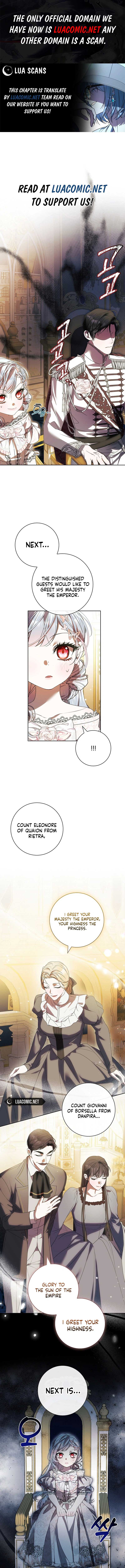 I Adopted a Villainous Dad Chapter 72 - Page 1