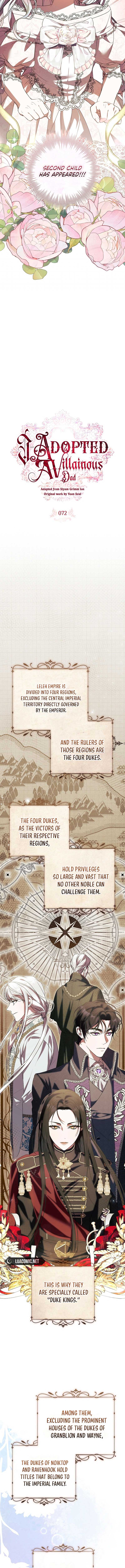 I Adopted a Villainous Dad Chapter 72 - Page 9