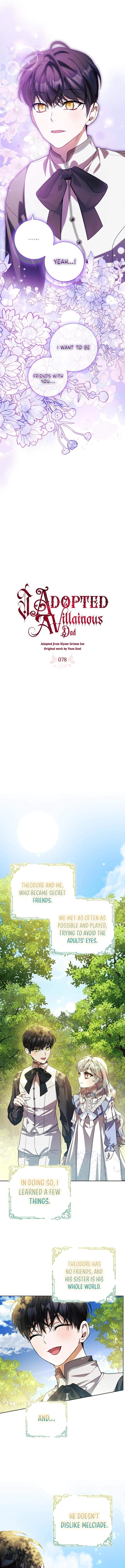 I Adopted a Villainous Dad Chapter 78 - Page 2