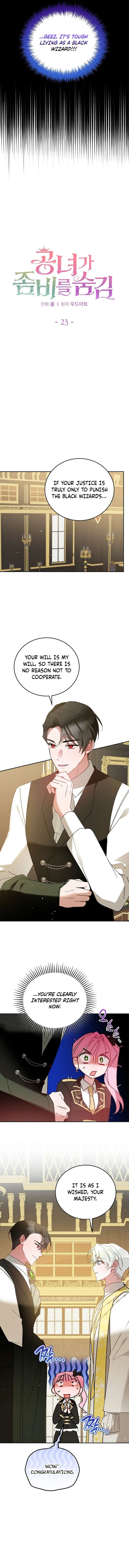 The Lady Who Hides the Zombies Chapter 23 - Page 3