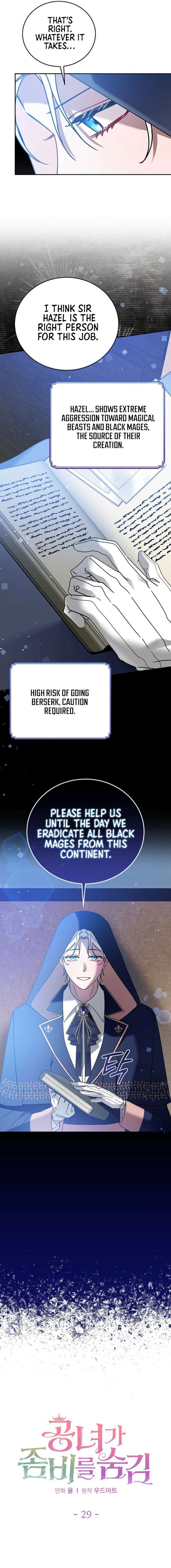 The Lady Who Hides the Zombies Chapter 29 - Page 9