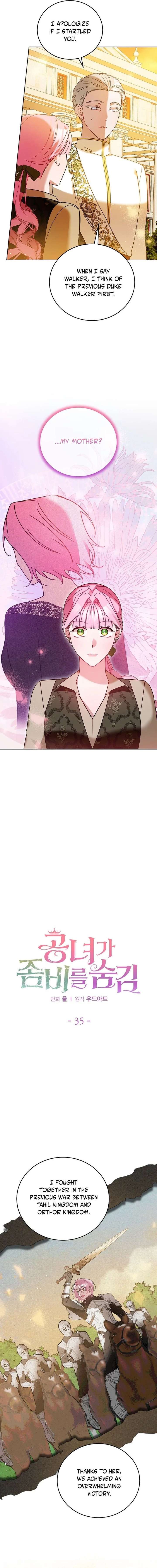 The Lady Who Hides the Zombies Chapter 35 - Page 2