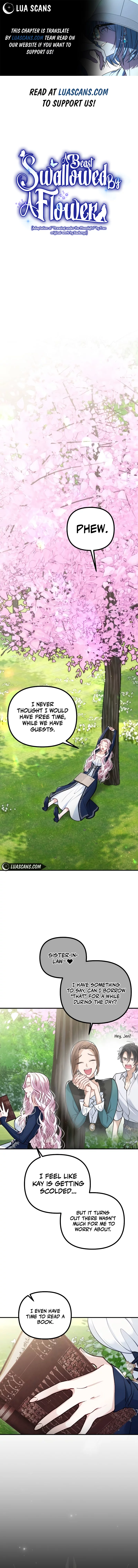 A Beast Swallowed by a Flower Chapter 13 - Page 1