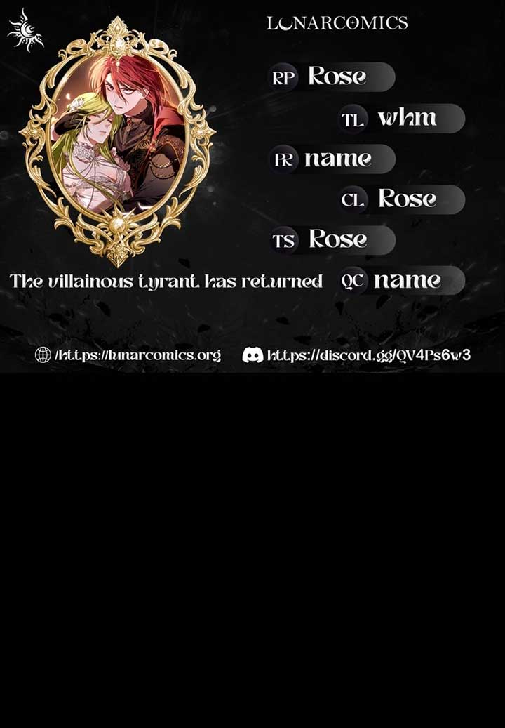 The villain tyrant has returned Chapter 1 - Page 1