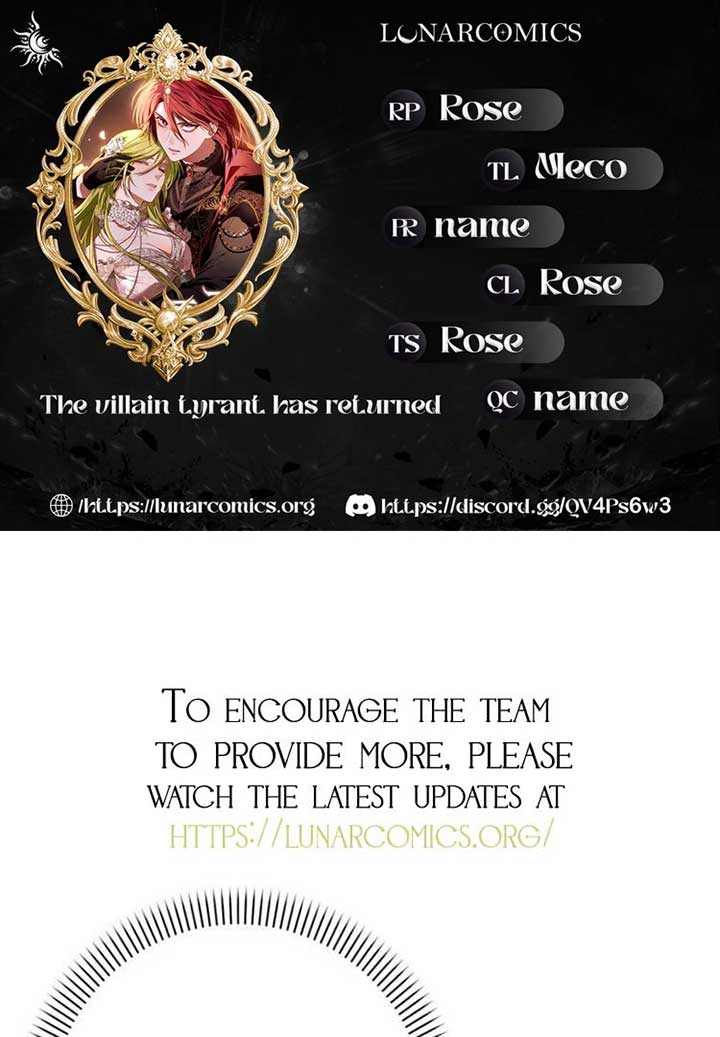 The villain tyrant has returned Chapter 2 - Page 1