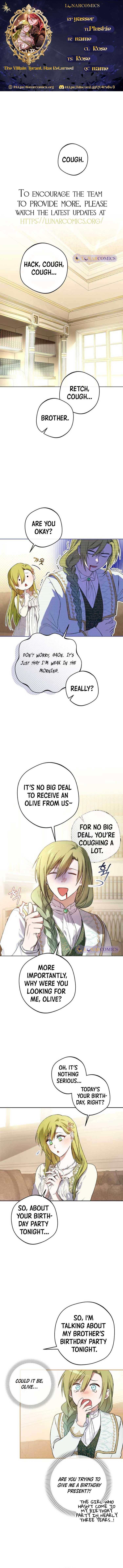 The villain tyrant has returned Chapter 4 - Page 1