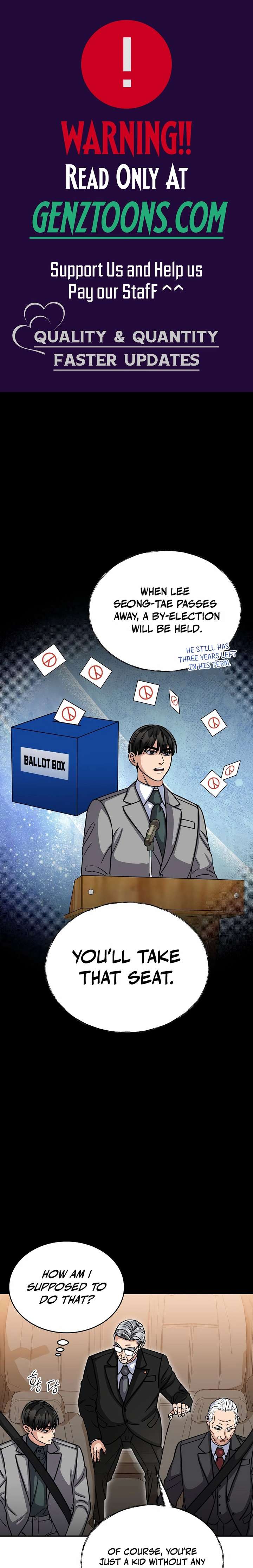 May the Congressman Protect You Chapter 28 - Page 1