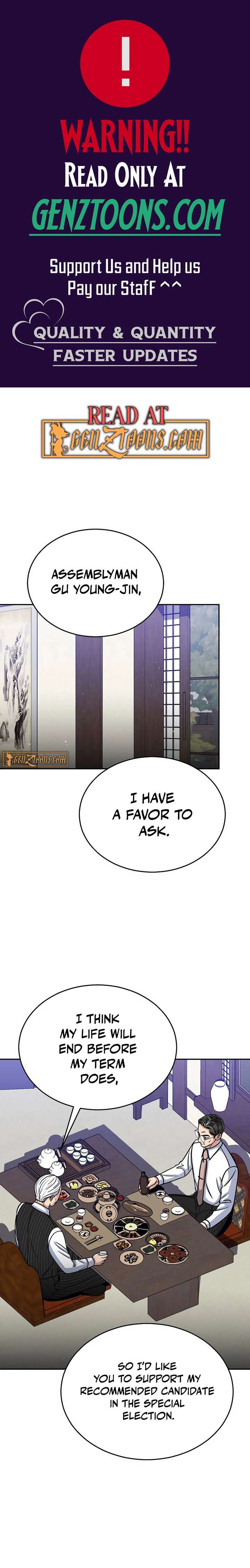 May the Congressman Protect You Chapter 33 - Page 1