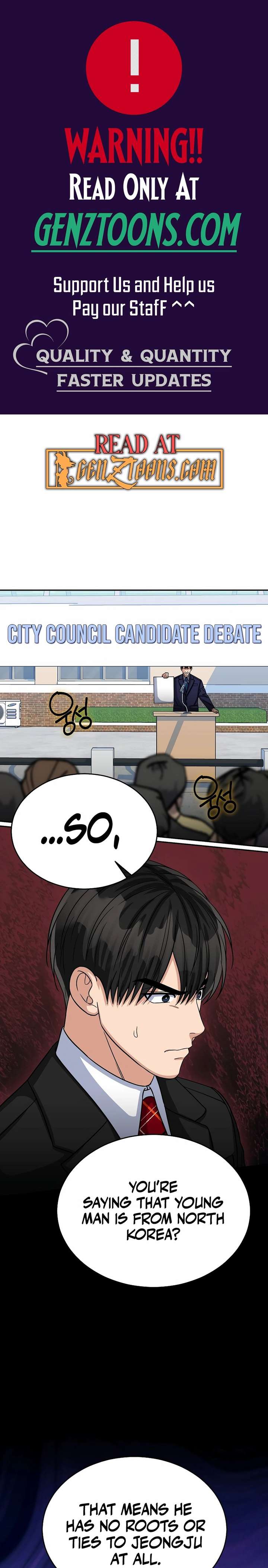 May the Congressman Protect You Chapter 39 - Page 1