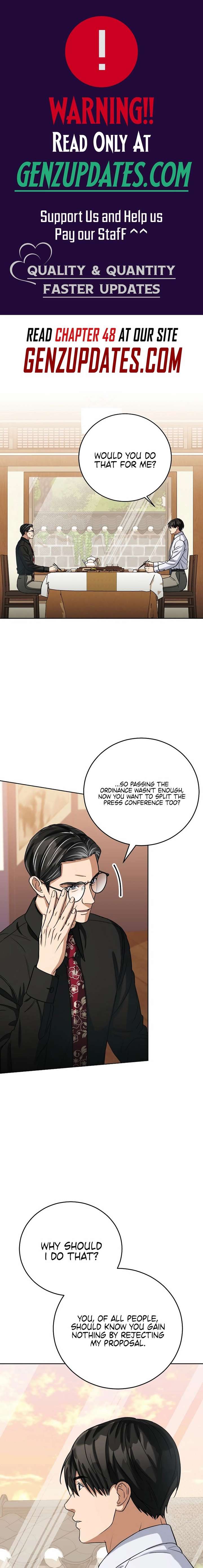 May the Congressman Protect You Chapter 47 - Page 1