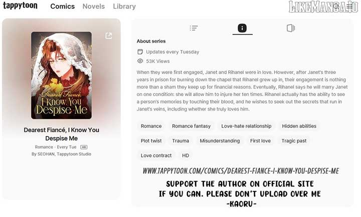 Dearest Fiancé, I Know You Despise Me [Official] Chapter 17 - Page 50