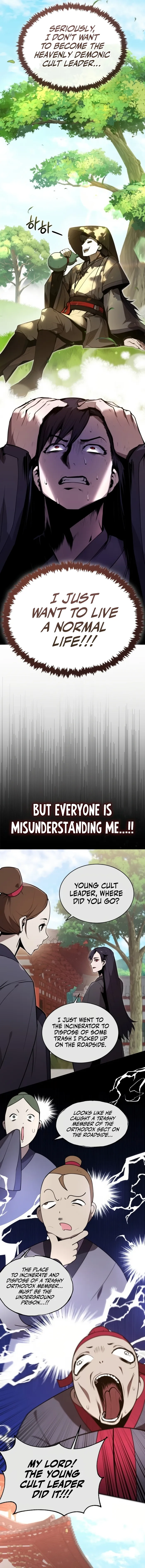 The Demonic Cult Leader Is Too Reluctant Chapter 1 - Page 21