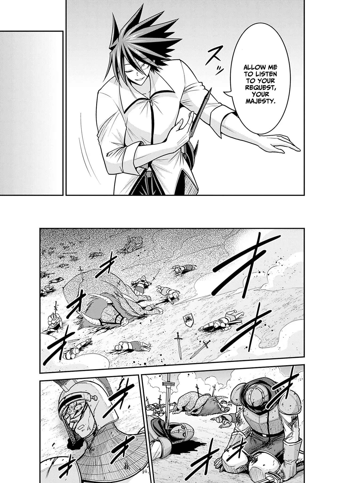 Kujibiki Tokushou Musou Harem-Ken Chapter 44 - Page 21