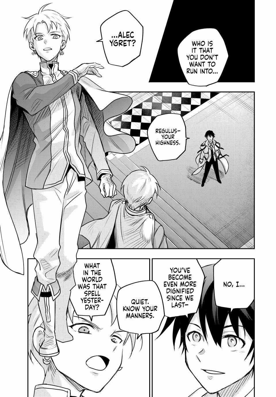 A Court Magician, Who Was Focused On Supportive Magic Because His Allies Were Too Weak, Aims To Become The Strongest After Being Banished Chapter 122 - Page 17