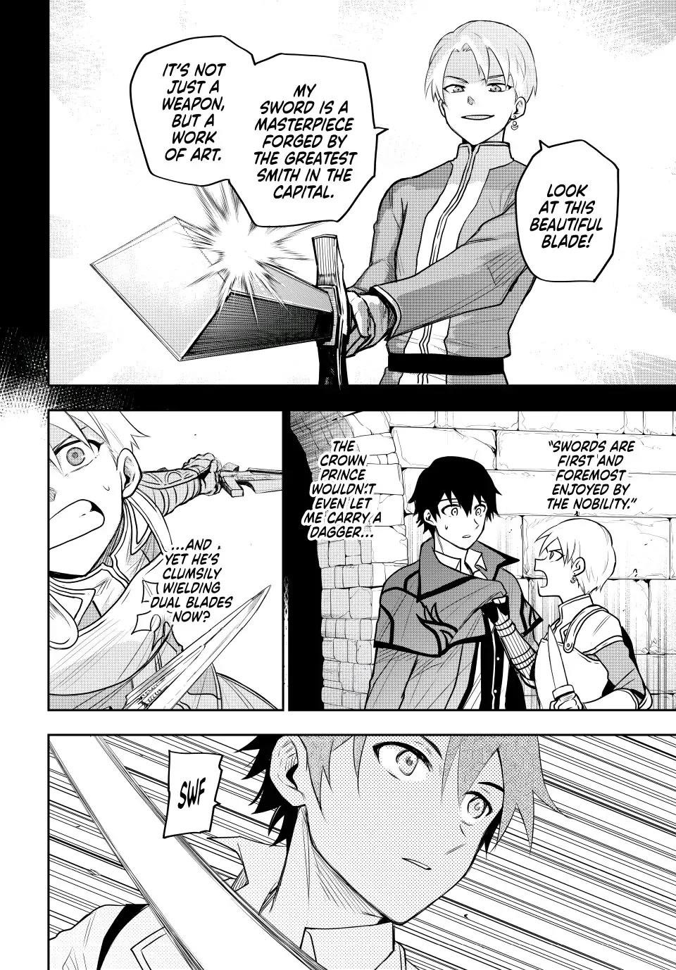 A Court Magician, Who Was Focused On Supportive Magic Because His Allies Were Too Weak, Aims To Become The Strongest After Being Banished Chapter 23 - Page 4